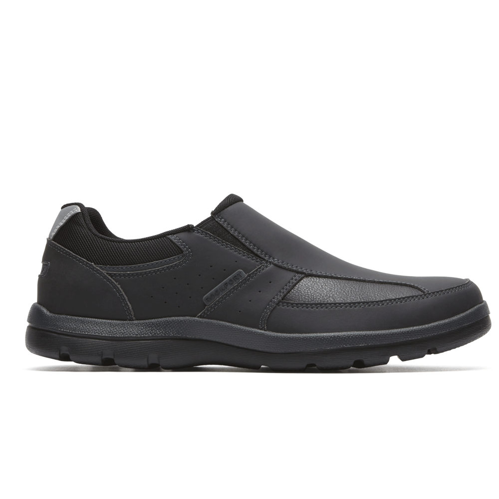 Sapato Vela Rockport Homem Pretas - Get Your Kicks - 01549BDWN